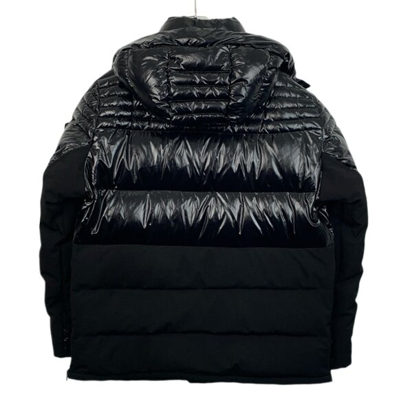 Moose Knuckles | Jackets & Coats | Moose Knuckles Black Glossy Panel ...